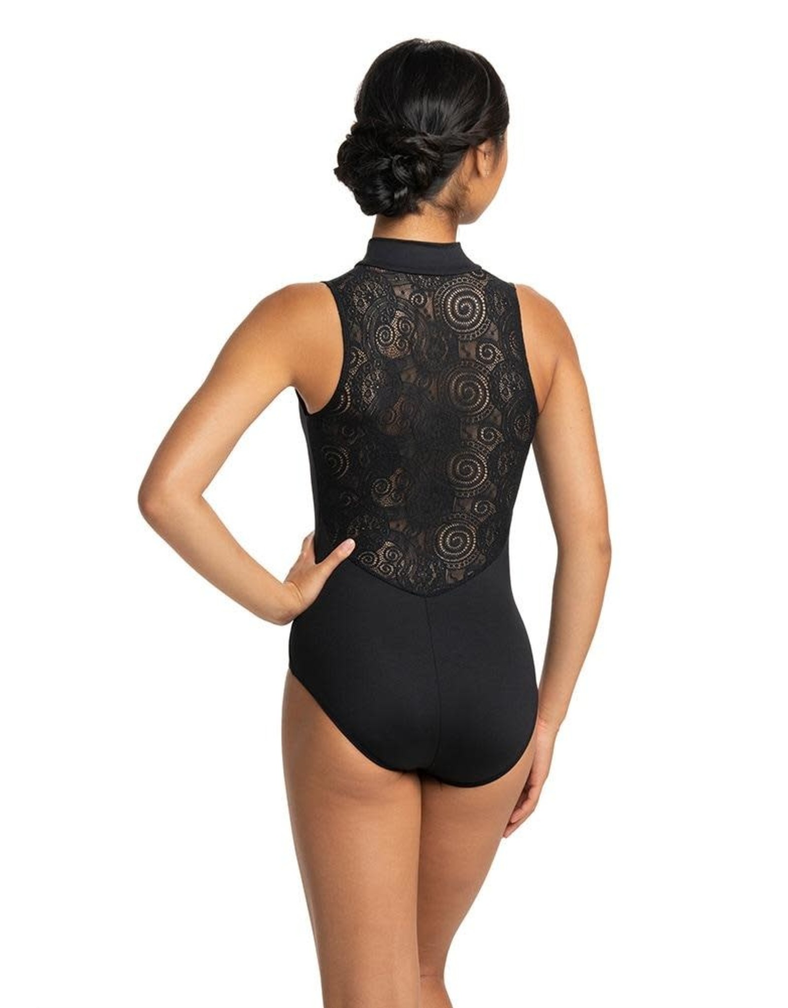 Ainsliewear Ainsliewear Lola Lace Zip Front Leotard