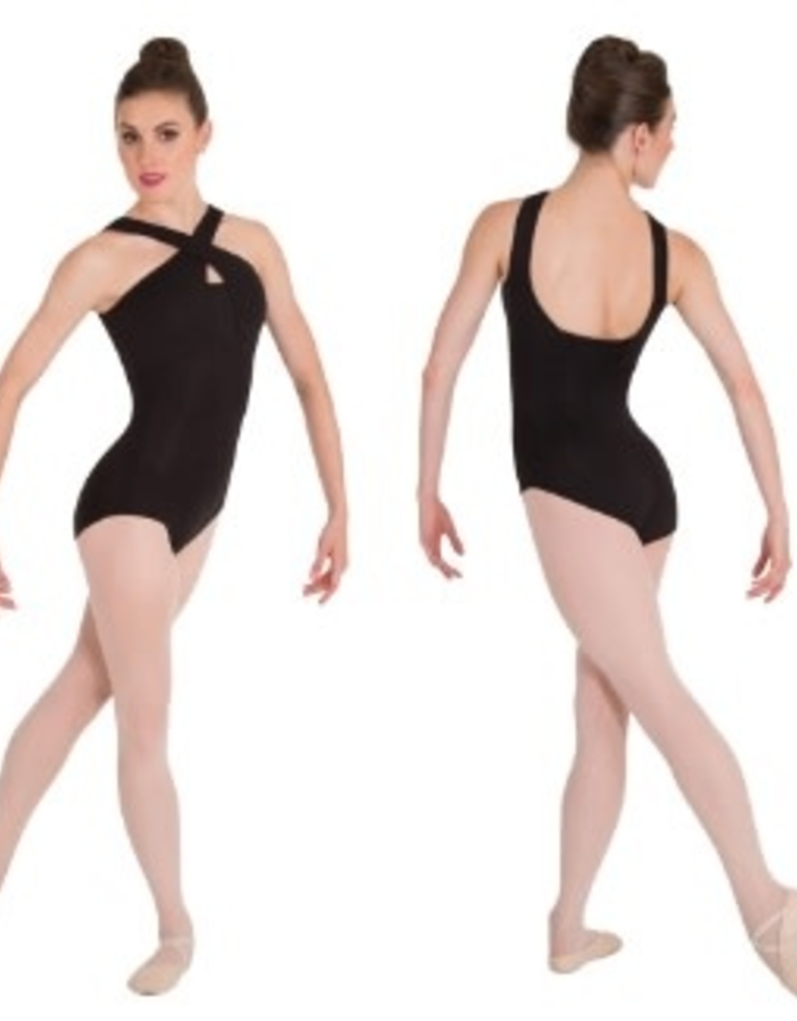 Body Wrappers Body Wrappers Crosss Over Neck Leotard P1171