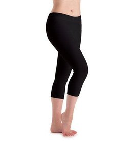 Motionwear Flat Waist Capri Legging Adult Medium 7123