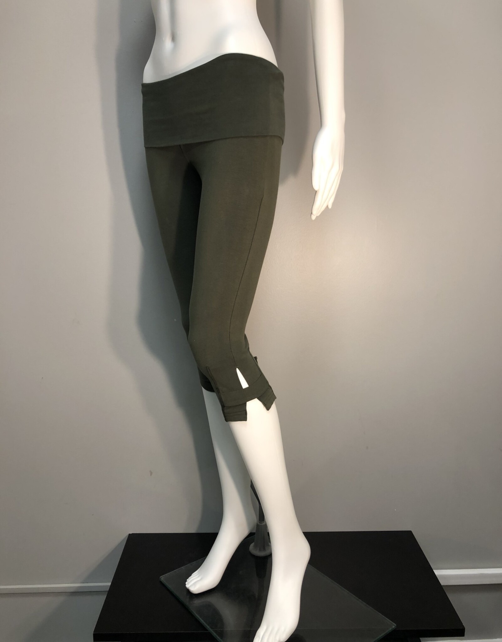 Hard Tail Hard Tail Roll Down Side Slinger Crop Pant W451