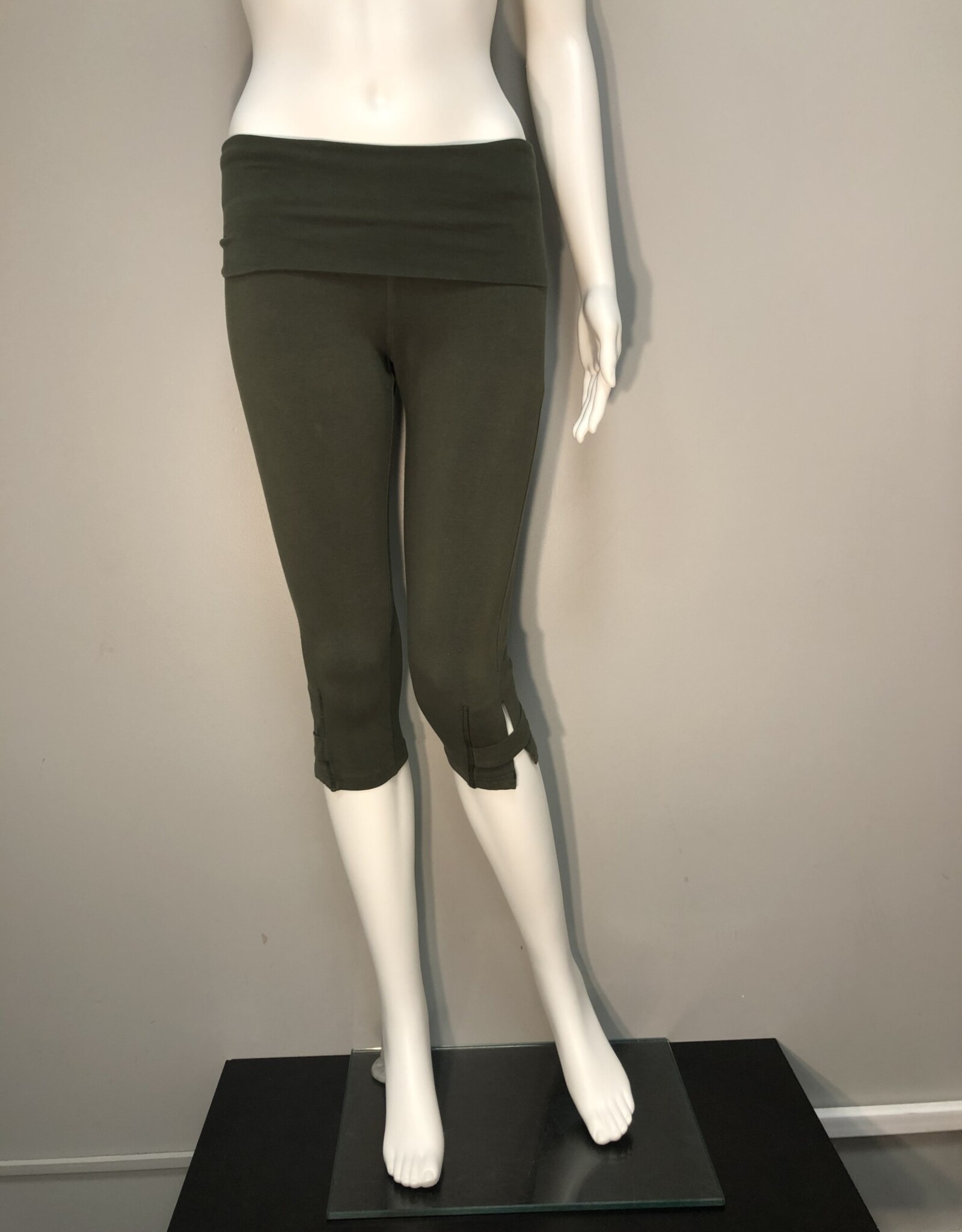 Hard Tail Hard Tail Roll Down Side Slinger Crop Pant W451