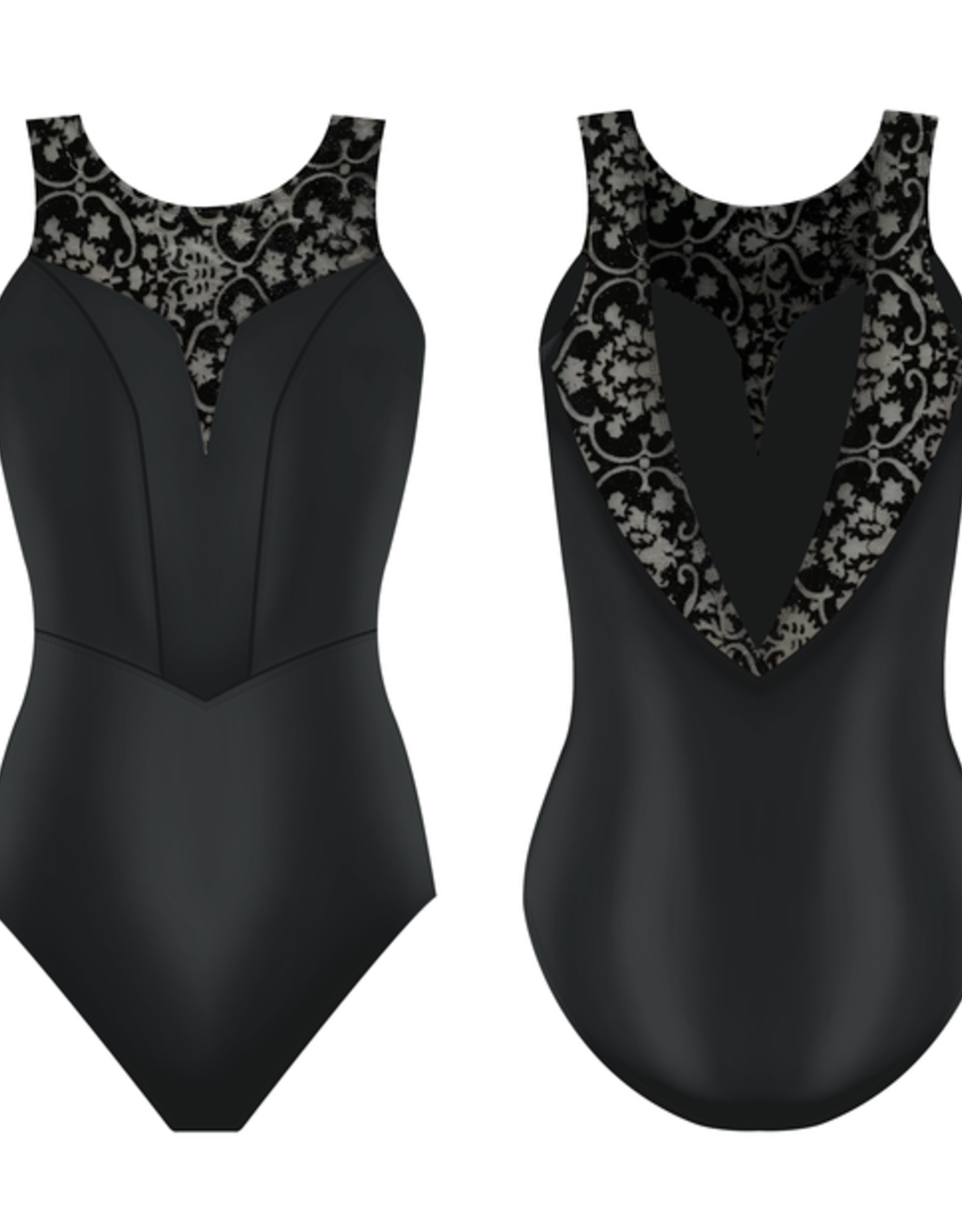 Danse De Paris Danse de Paris Luxe Leotard L0007L