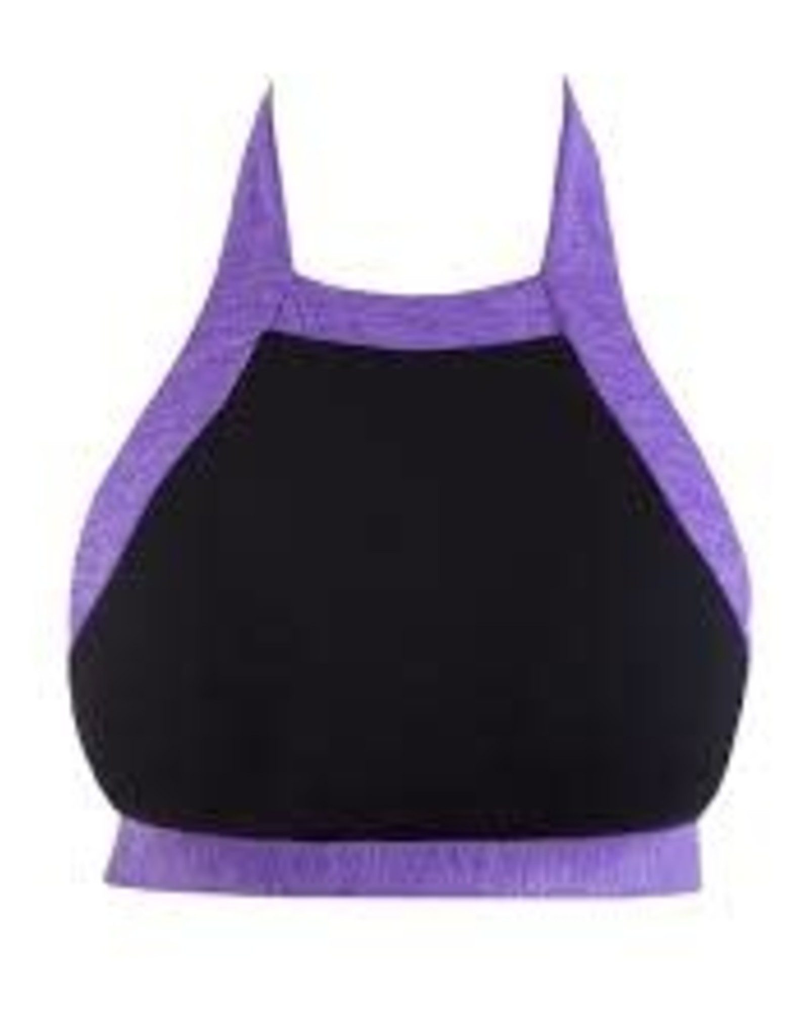 Motionwear Adult Wide V-Neck Halter 3-Strap Back