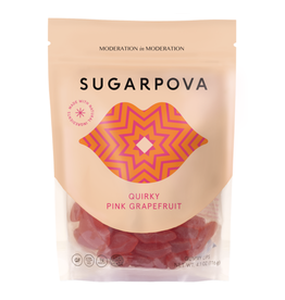 Sugarpova Quirky Gummy Lips  5oz. Pink Grapefruit