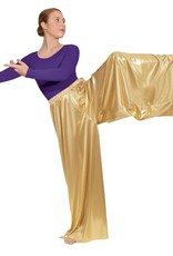 Eurotard Eurotard Adult Metallic Palazzo Pant 14691