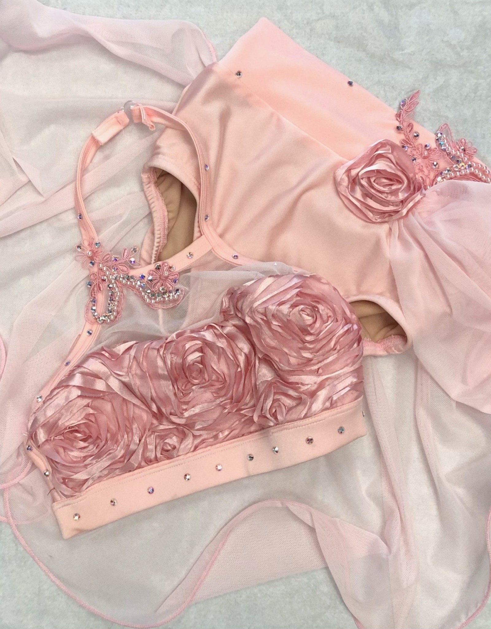 Diva Pink Rosette 2 piece