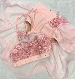 Diva Pink Rosette 2 piece