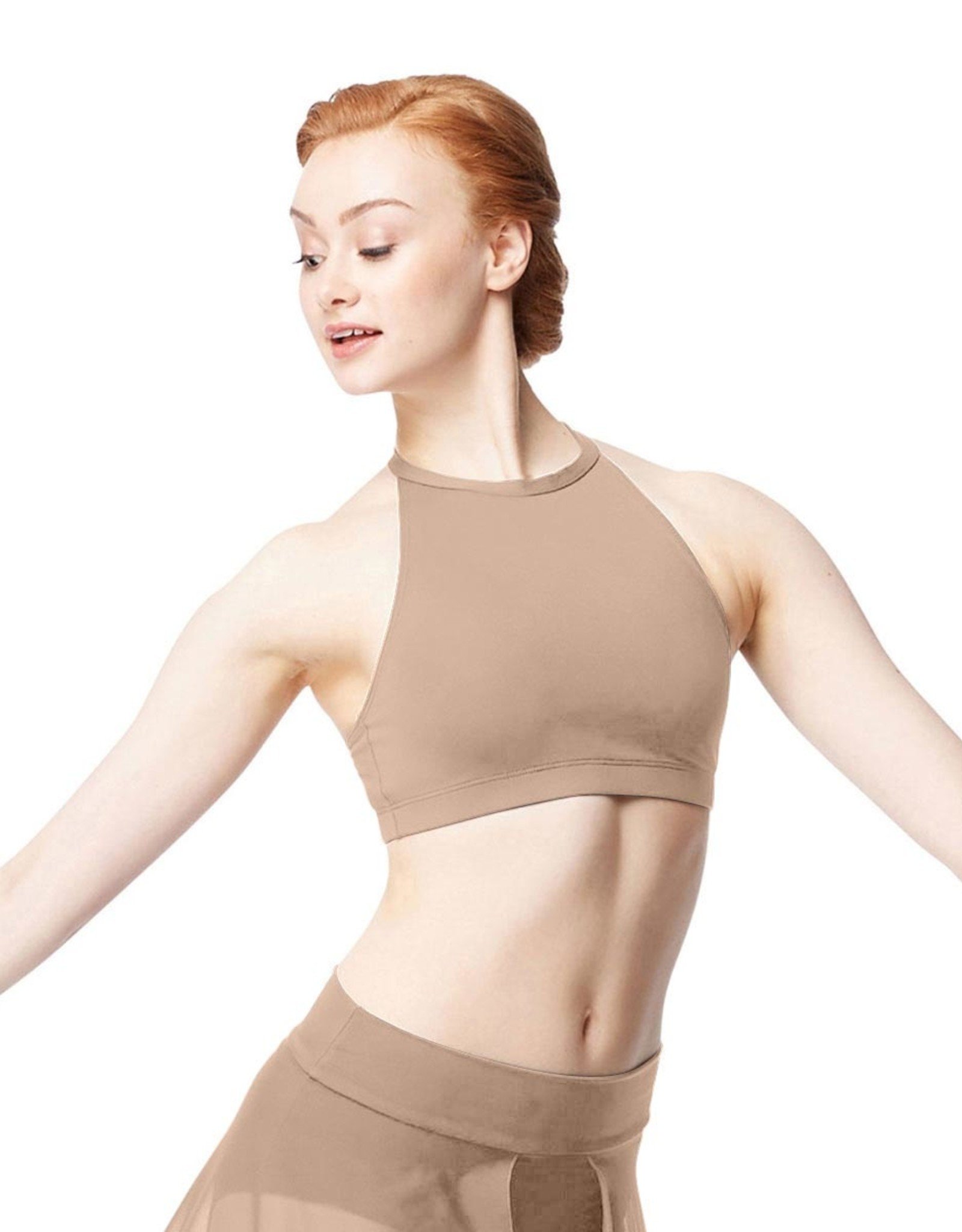 Capezio Dance Active High Neck Bra Top