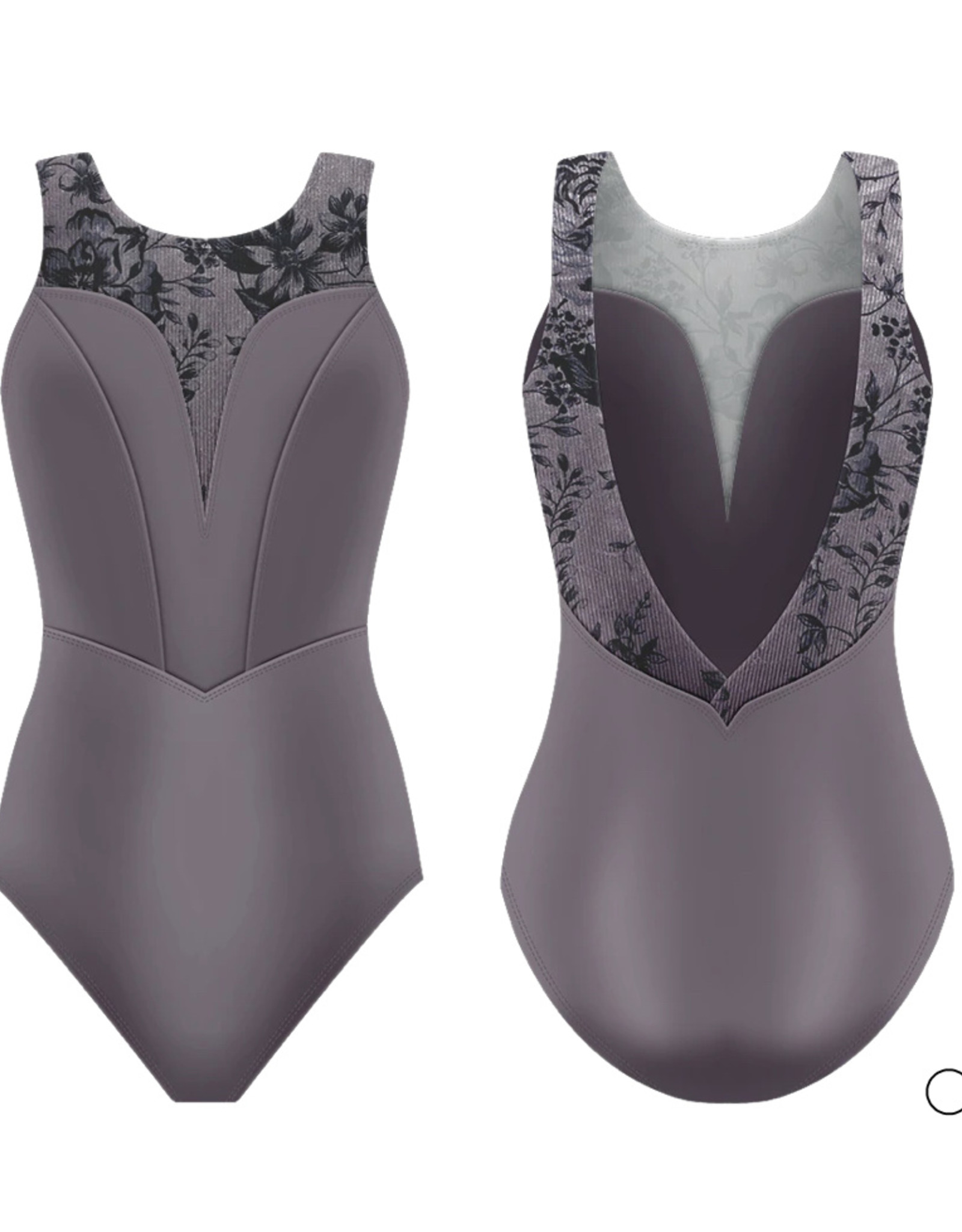 Danse De Paris Danse de Paris Velour  Leotard