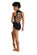 Danshuz Zip Up Scuba Leotard 2724A