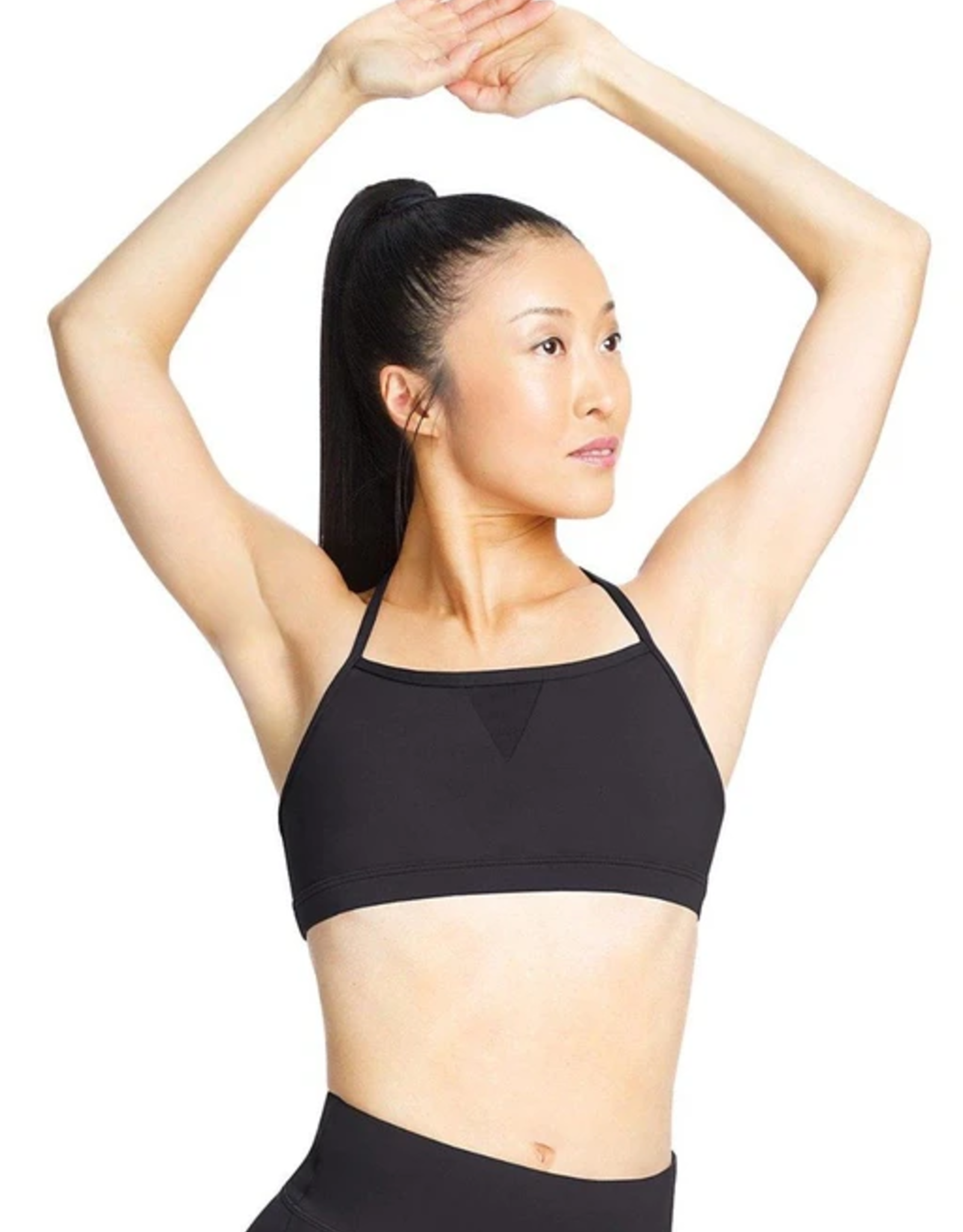 Motionwear Adult Wide V-Neck Halter 3-Strap Back