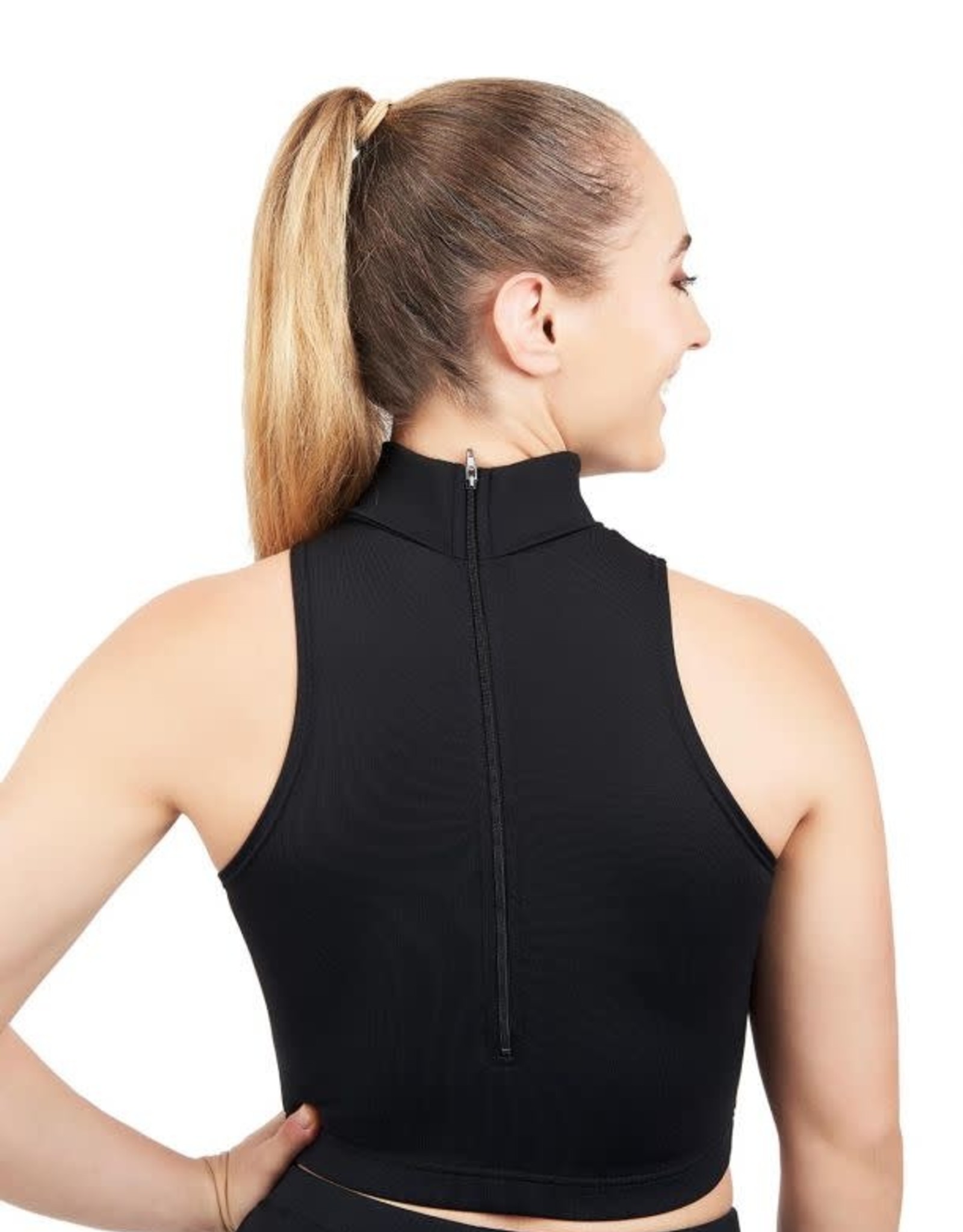 Capezio Capezio Team Mock Neck Top