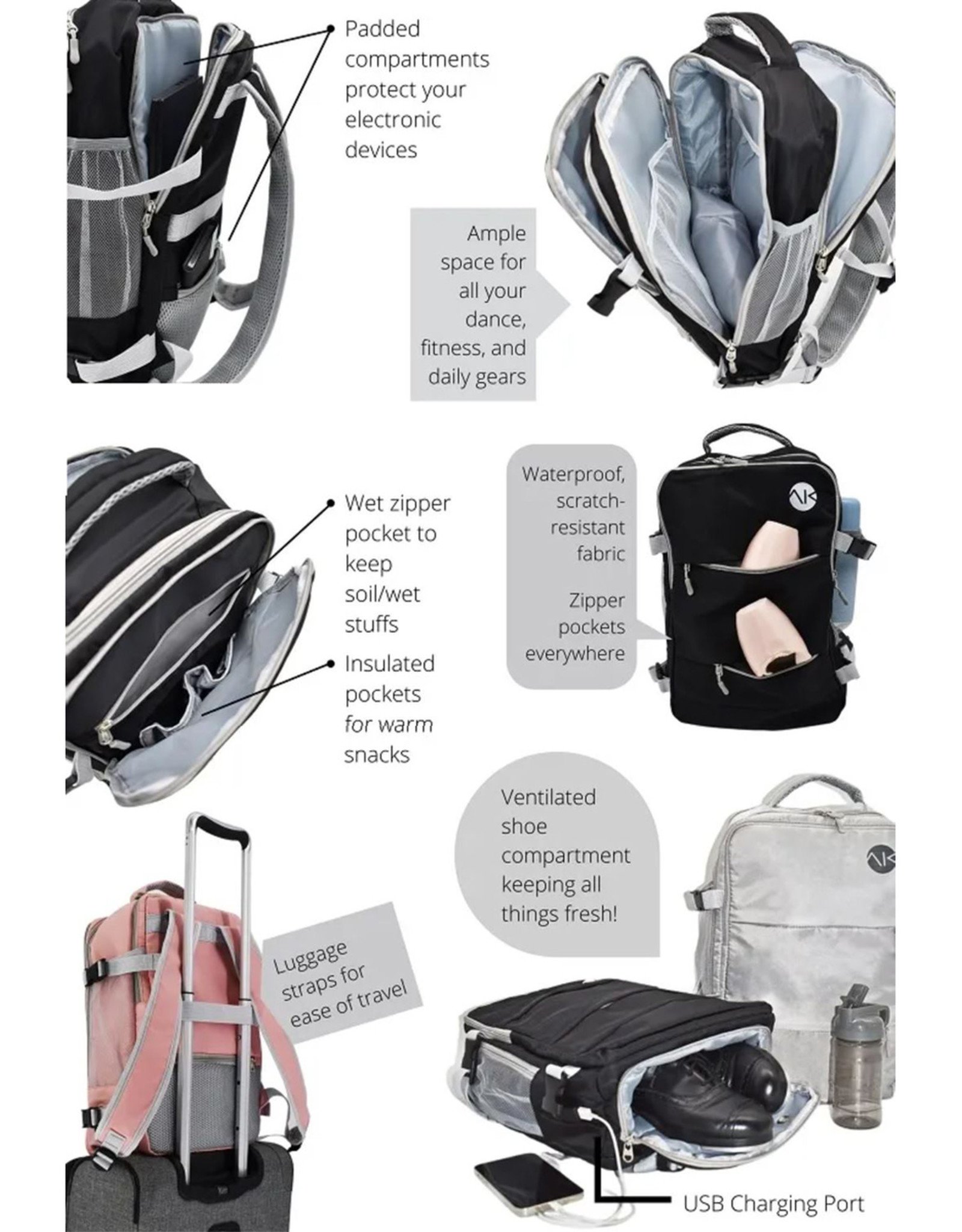 AK Multi-purpose Backpack