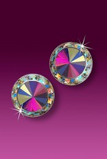 GG  Crystal Pierced Earrings