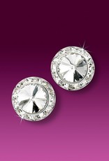 GG  Crystal Pierced Earrings