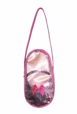 Horizon Satin & Sequins Ballet Shoe Tote