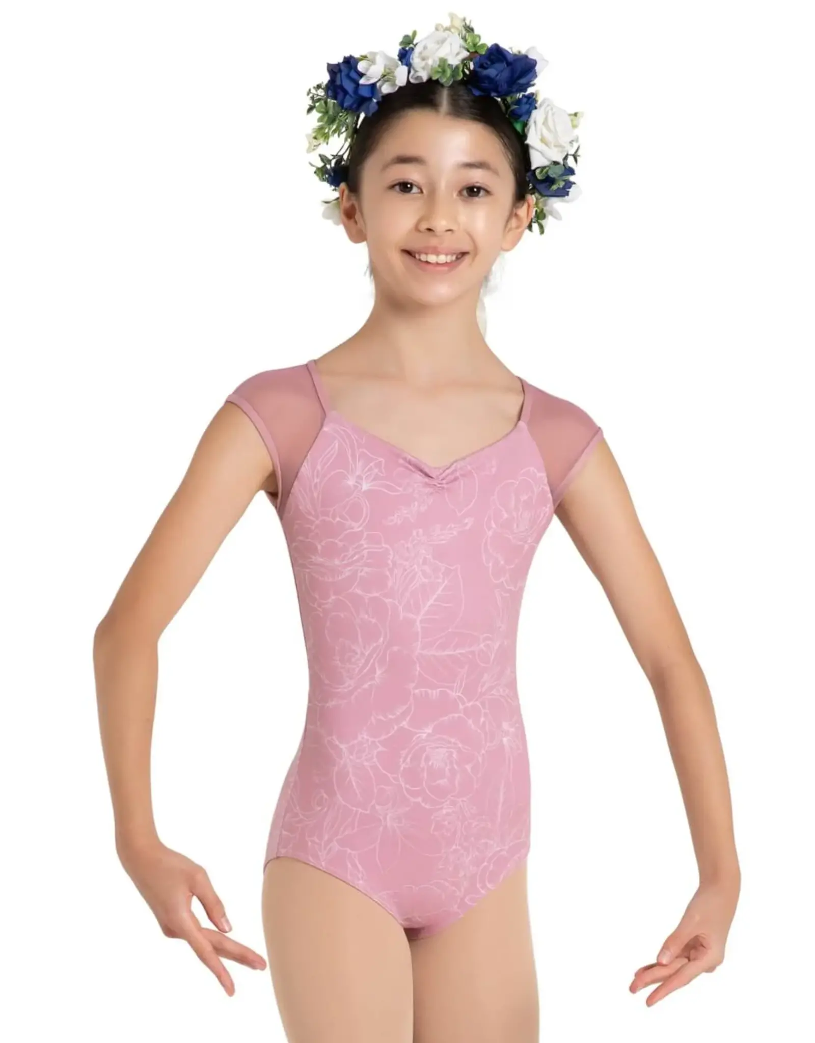 Capezio Wildflower Daisy Chamomile Cap Leotard
