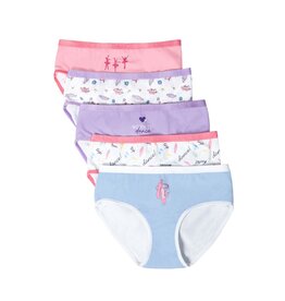 Girls Ballet 5 Brief Gift Box