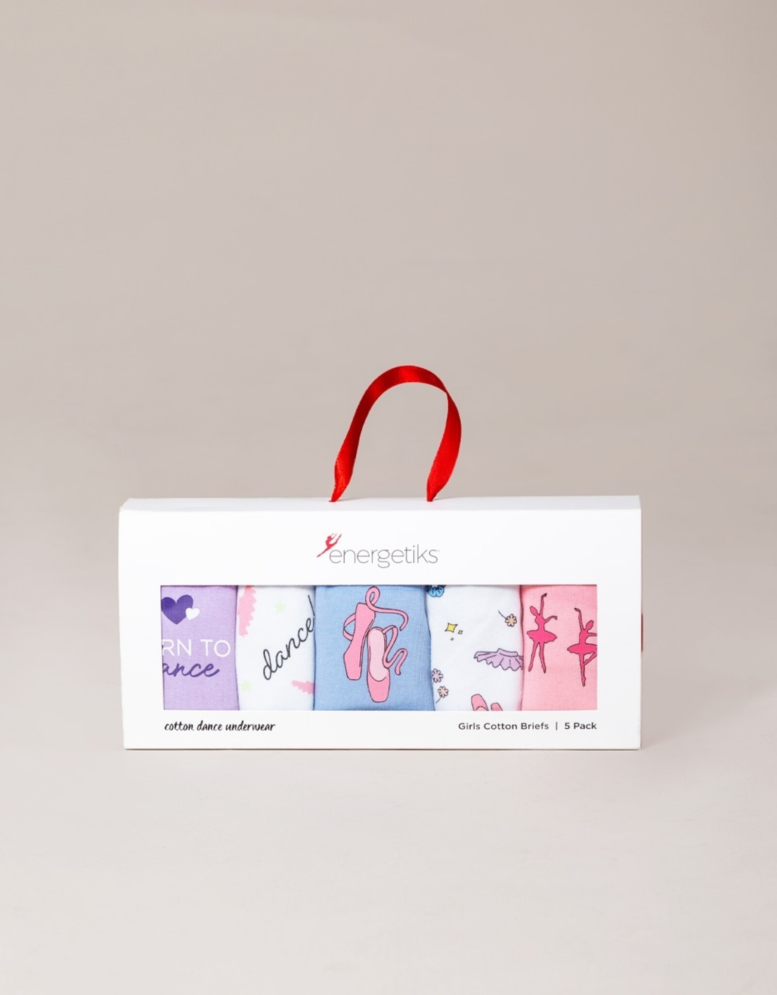 Girls Ballet 5 Brief Gift Box