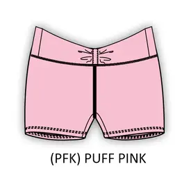 Honeycut Honeycut Lily Puff Pink Short B4205