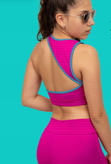 Demi Triangle Back Crop Top DT002