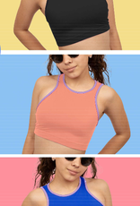 Demi Triangle Back Crop Top DT002
