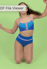 Demi Geometric Crop Top DT004