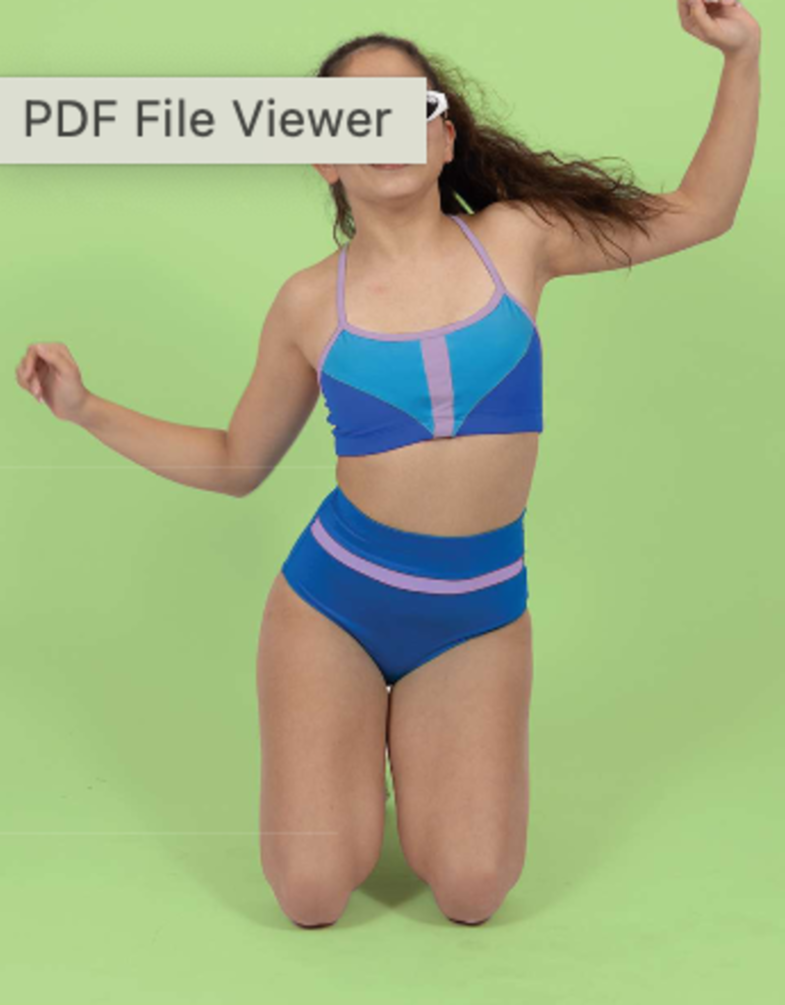 Demi Geometric Crop Top DT004