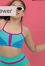 Demi Geometric Crop Top DT004