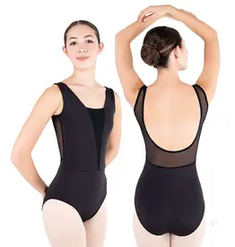 Eurotard Eurotard Silhouette Mesh Inset Bodice Leotard