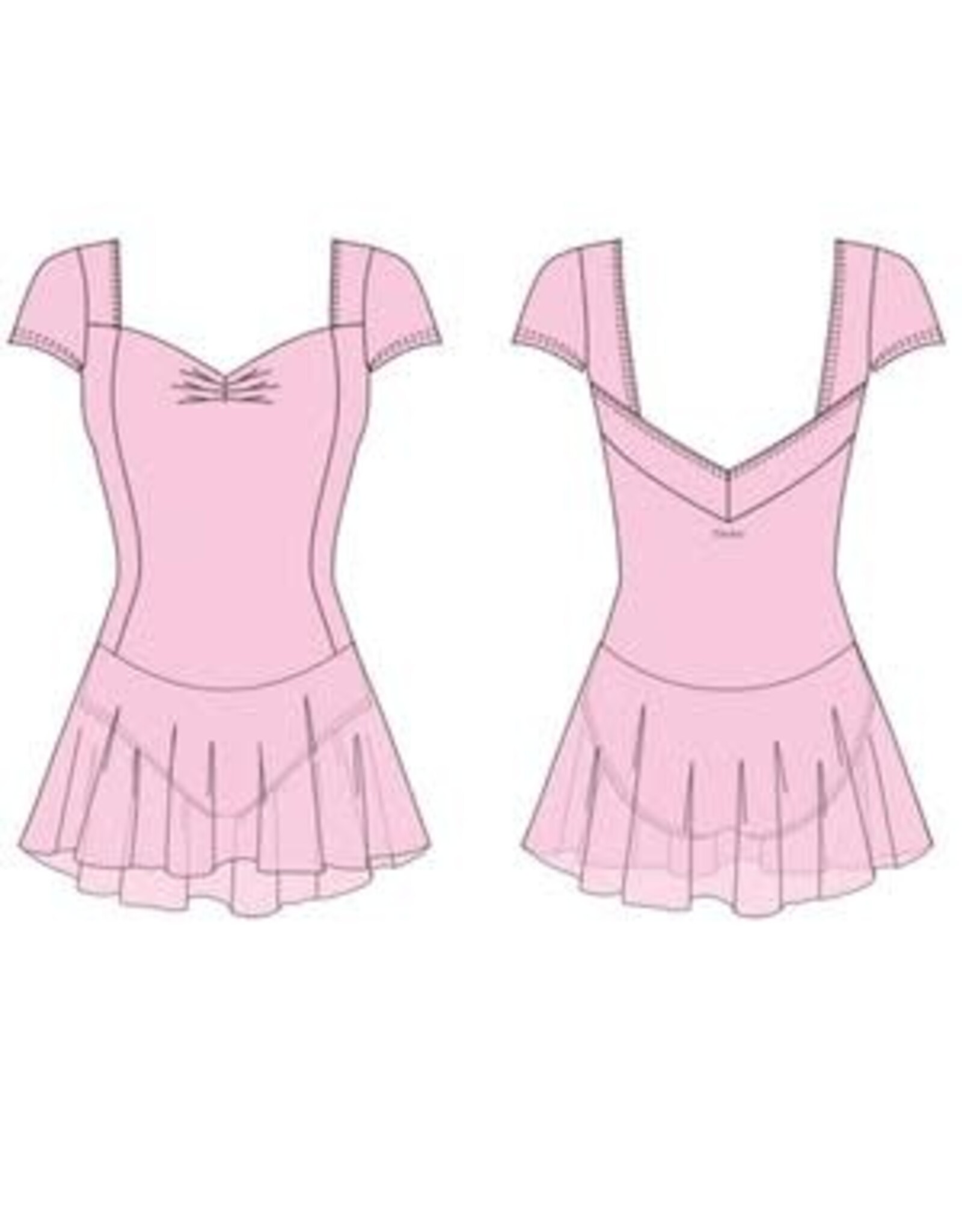 Nikolay Nikolay Little Emory Skirted Leotard