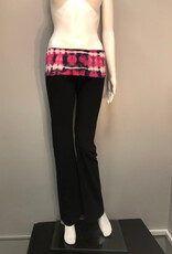 Hard Tail Hard Tail Roll Down Waist Boot Leg Legging With Razor Back