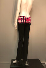 Hard Tail Hard Tail Roll Down Waist Boot Leg Legging With Razor Back