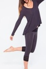 OmGirl OmGirl Whole Eyelet Capri EY3
