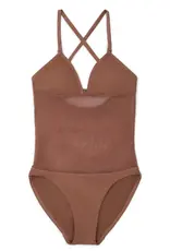 Capezio Capezio Plunge Neck Midriff Leotard 3763TD