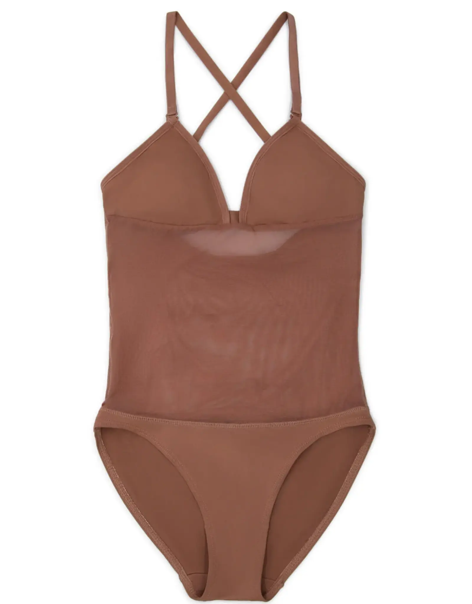 Capezio Capezio Plunge Neck Midriff Leotard 3763TD