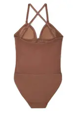 Capezio Capezio Plunge Neck Midriff Leotard 3763TD