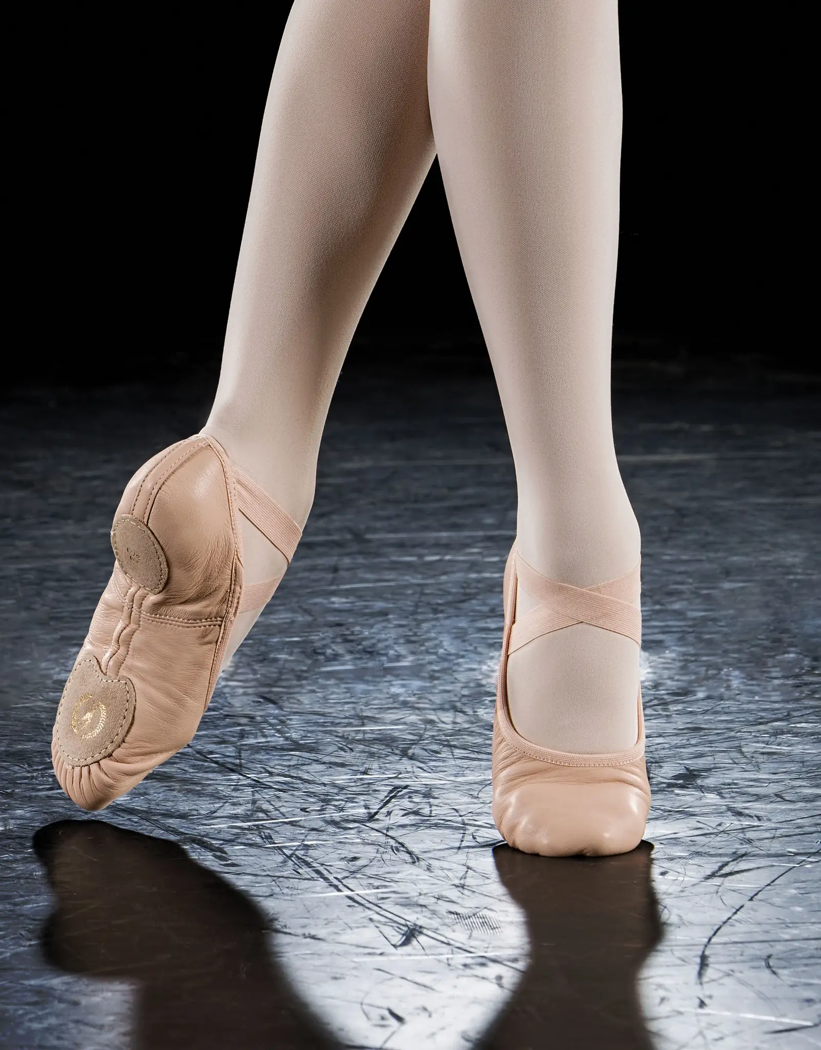 Eurotard Eurotard Coupe  Leather Ballet Shoe  Child A2004C
