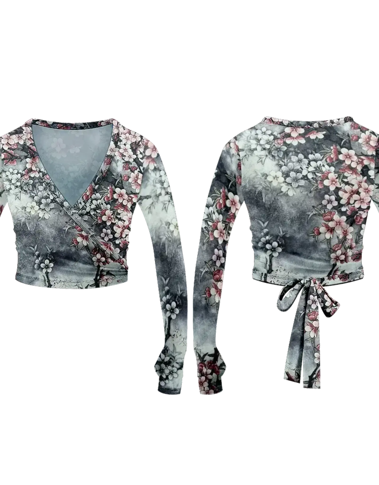 Danse De Paris Danse De Paris Velvet Crossover Wrap