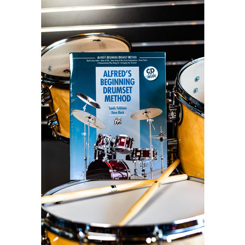 Alfred Music Alfreds Drumset Beginning Method Book and CD Alfred Music Alfreds Drumset Beginning Method Book and CD
