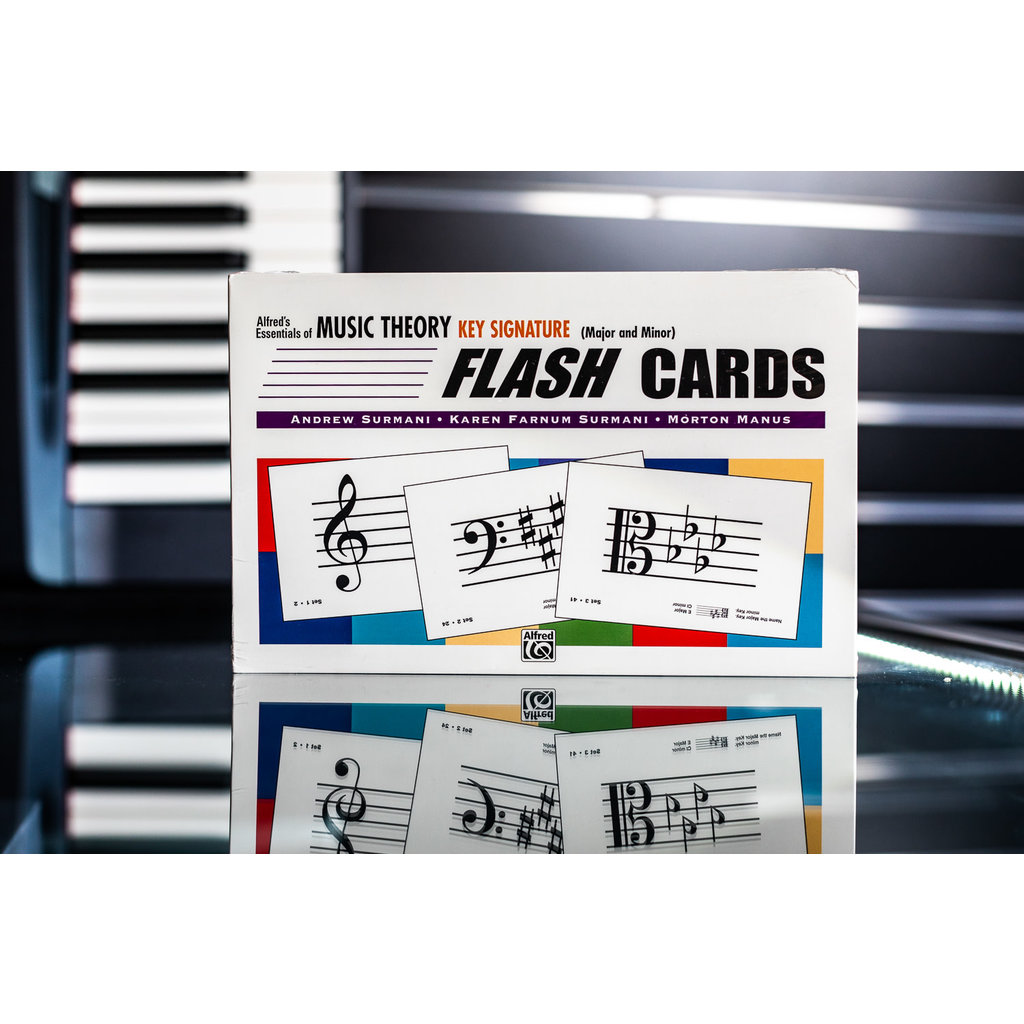 Alfred Music Alfred's Music "Music Theory: Key Signature" Flash Cards