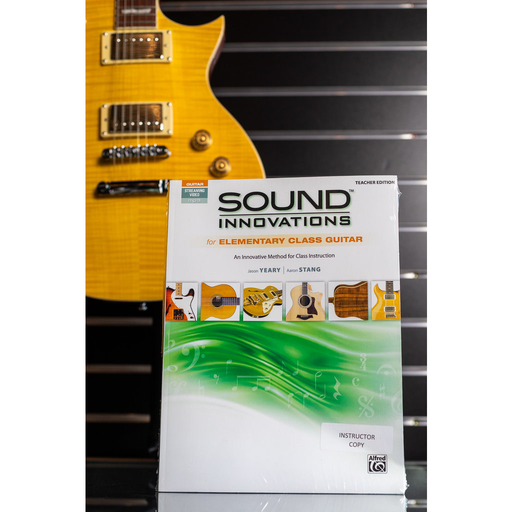 Alfred Music Alfred's Music "Sound Innovations" Guitar Lesson Book [Teacher Edition]