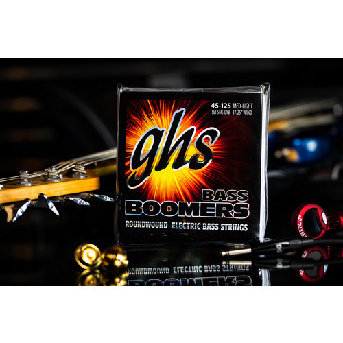 GHS GHS Boomer Long Scale 5-String Medium Light Bass Strings GHS GHS Boomer Long Scale 5-String Medium Light Bass Strings