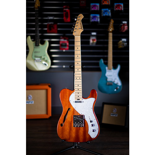 Aria Aria Modern Classic Semi Hollow Tele Style - Natural Aria Aria Modern Classic Semi Hollow Tele Style - Natural