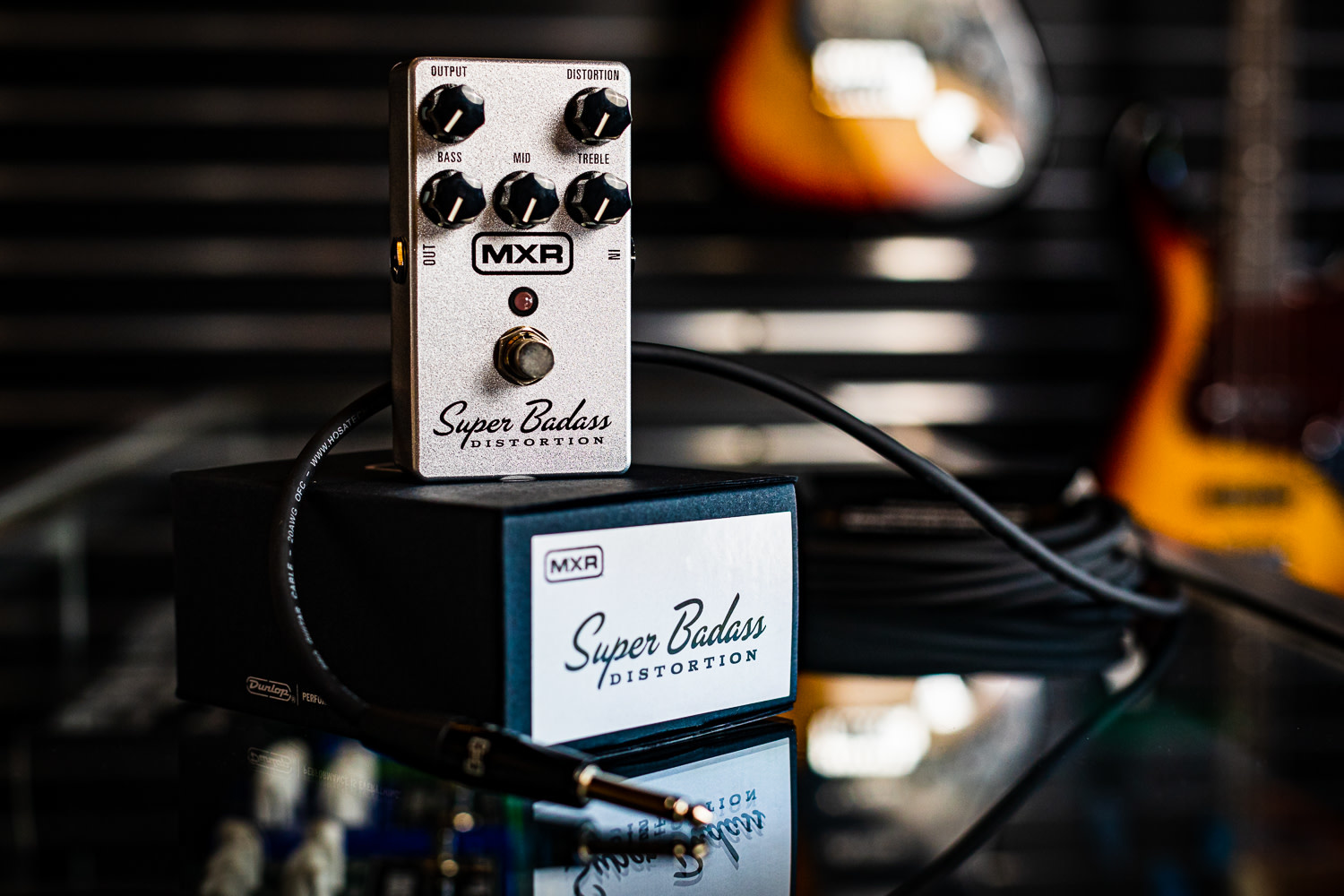 弦楽器 super badass distortion MXR MXR Super Badass - Distortion Pedal - Music Freqs Store