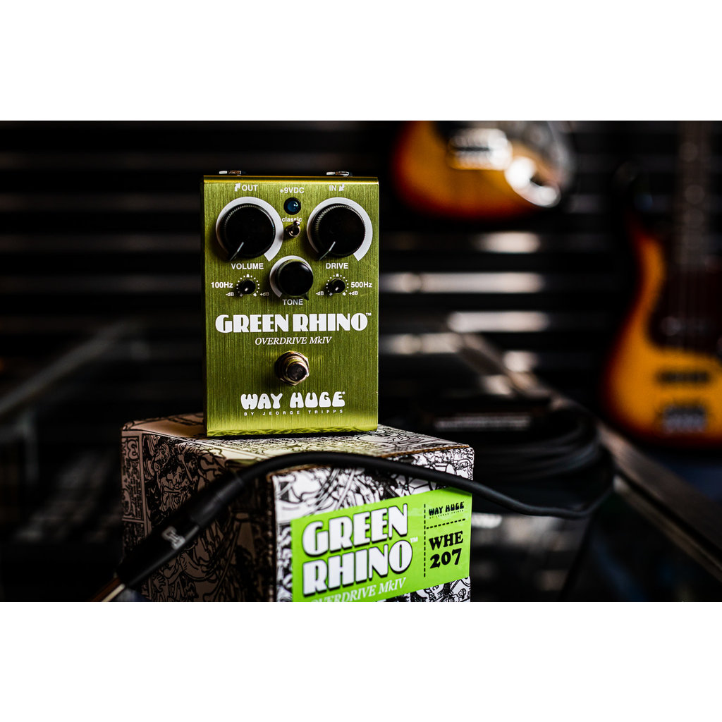 WAY HUGE: Green Rhino Overdrive MkIV Pedal - Music Freqs Store