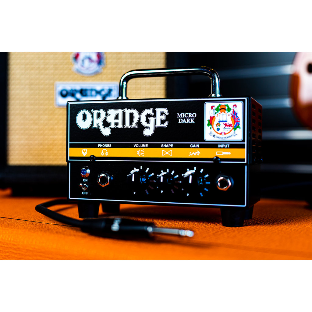 Orange Orange Micro Dark Lunchbox Head