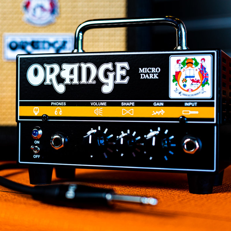 Orange Orange Micro Dark Lunchbox Head