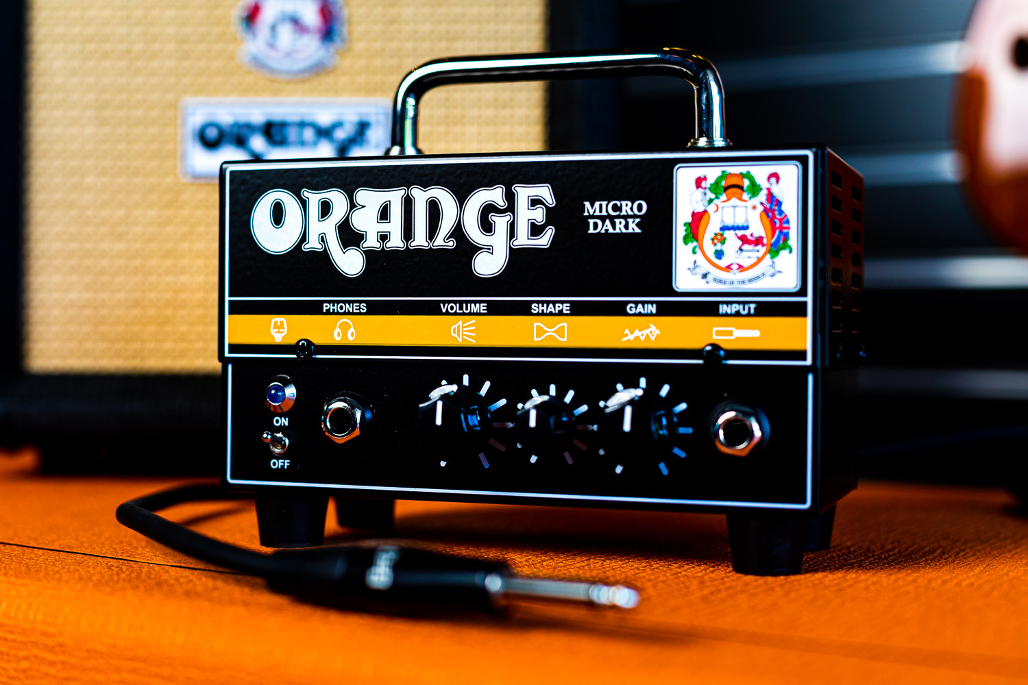 Orange Micro Dark Lunchbox Head - Music Freqs Store
