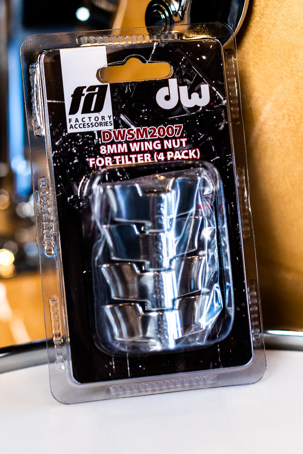 DW 8mm Wing Nuts (4 pack)